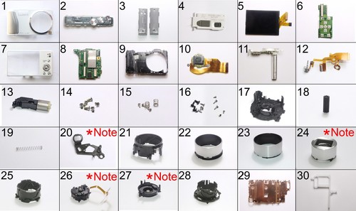 Panasonic lumix tz30 - tz30, part