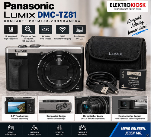 Panasonic lumix dmc - lumix, dmc-tz81